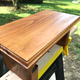 A little stool I threw together for my little girl so she can reach everything in her kitchen and climb inside her toybox. Using a router is so satisfying.